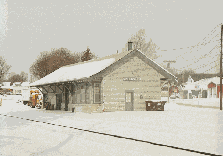 Silver Springs, NY on a sunny but wintry New Year’s Day, 1999.